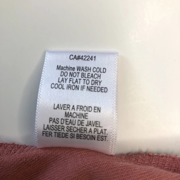 Young Fabulous and Broke Women's Pullover Pink Ombre Long Sleeve Medium Velvety - Picture 7 of 9